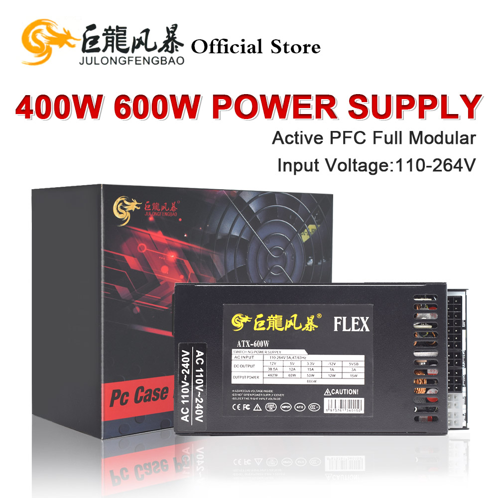 JULONGFENGBAO ATX 400W 600W Co - Flex Atx Power Supply 600W 1U recensione e prezzo